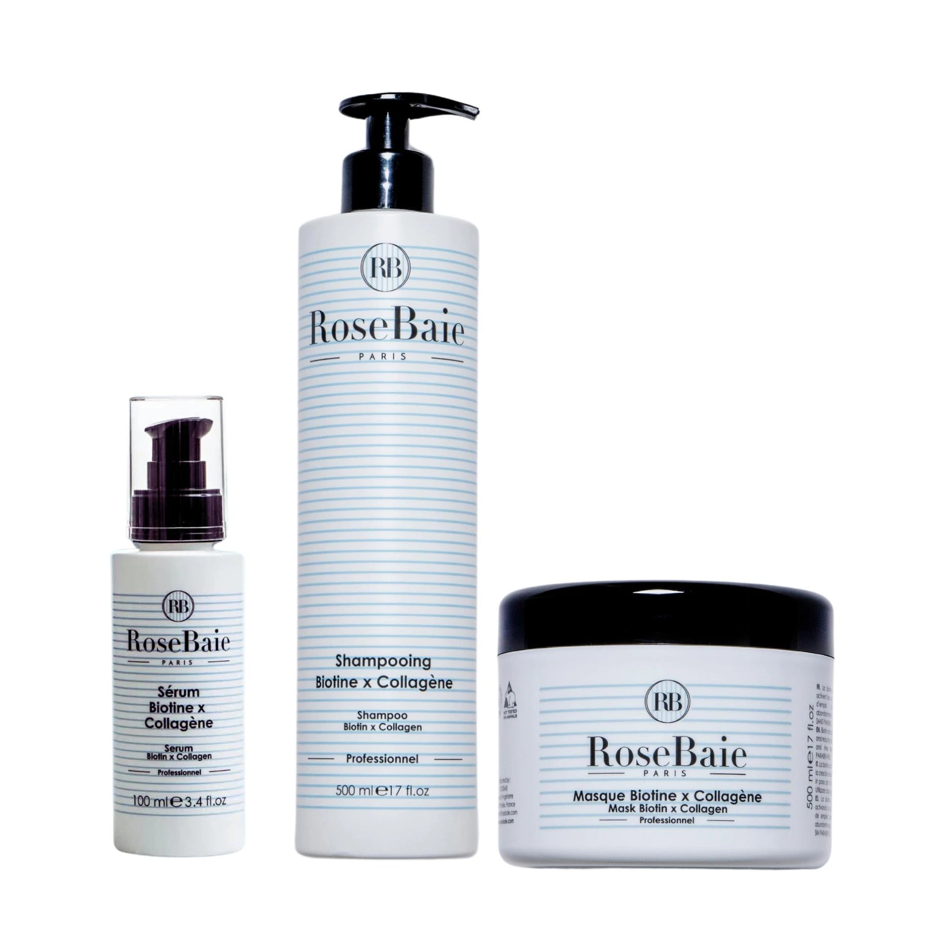 TRIO BIOTINE POUSSE & CHUTE DES CHEVEUX